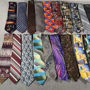 Lot Of Men’s Vintage Neckties ( 21 )